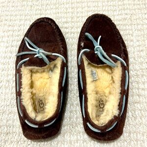 UGG size 7 brown slippers